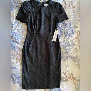 Calvin Klein Charcoal Midi Dress